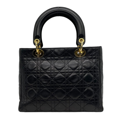 Dior Black Leather Cannage/lady