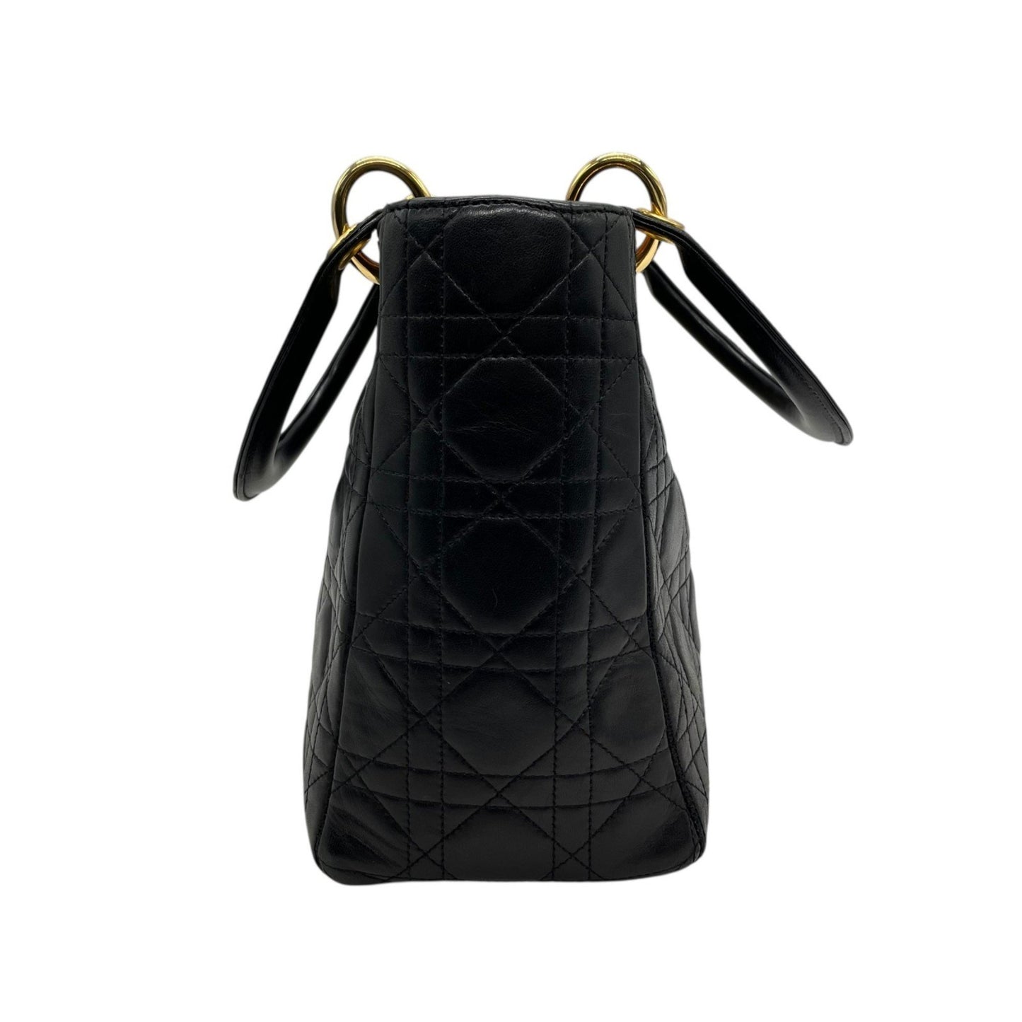 Dior Black Leather Cannage/lady