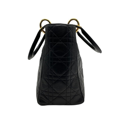 Dior Black Leather Cannage/lady