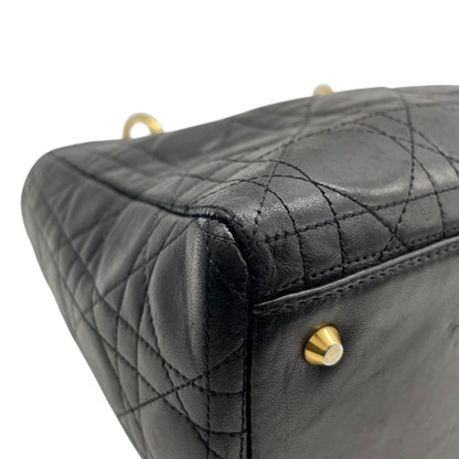 Dior Black Leather Cannage/lady