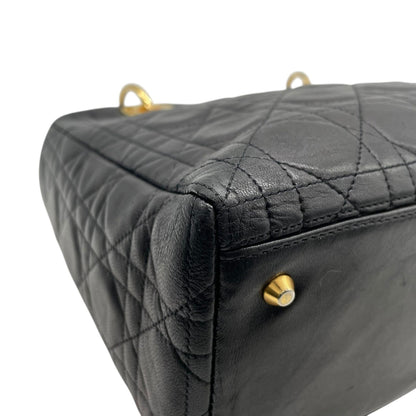 Dior Black Leather Cannage/lady