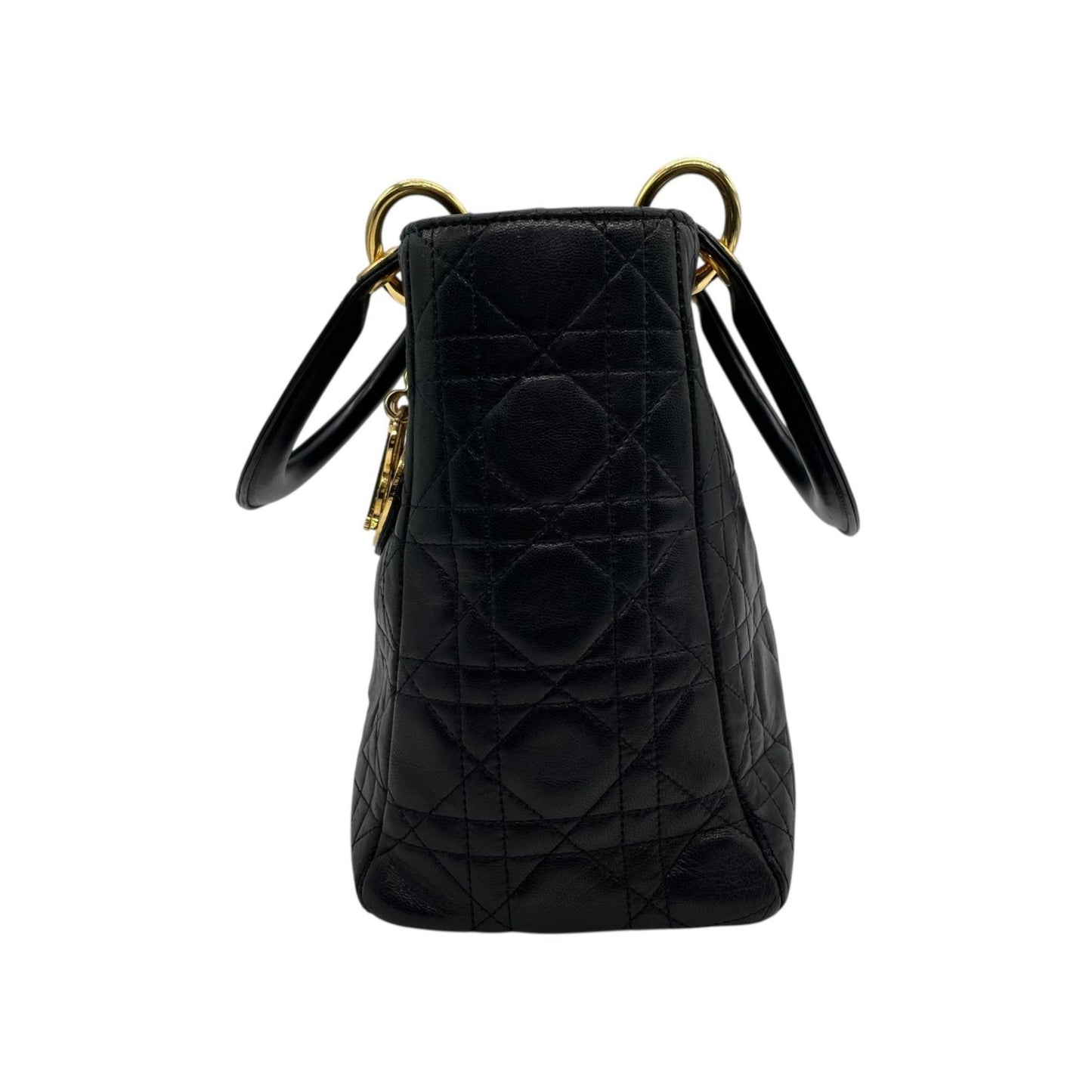 Dior Black Leather Cannage/lady