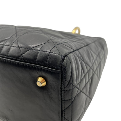 Dior Black Leather Cannage/lady