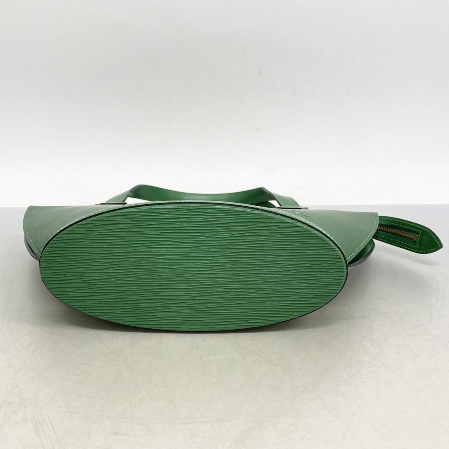 Louis Vuitton Green Leather Saint Jacques