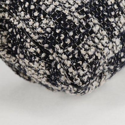 Chanel Black Tweed Shoulder
