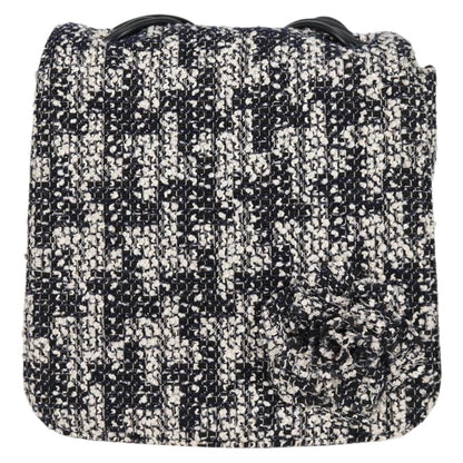 Chanel Black Tweed Shoulder