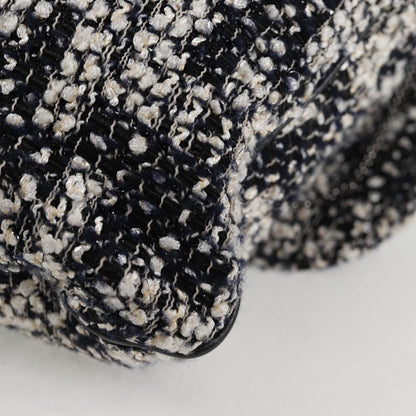Chanel Black Tweed Shoulder