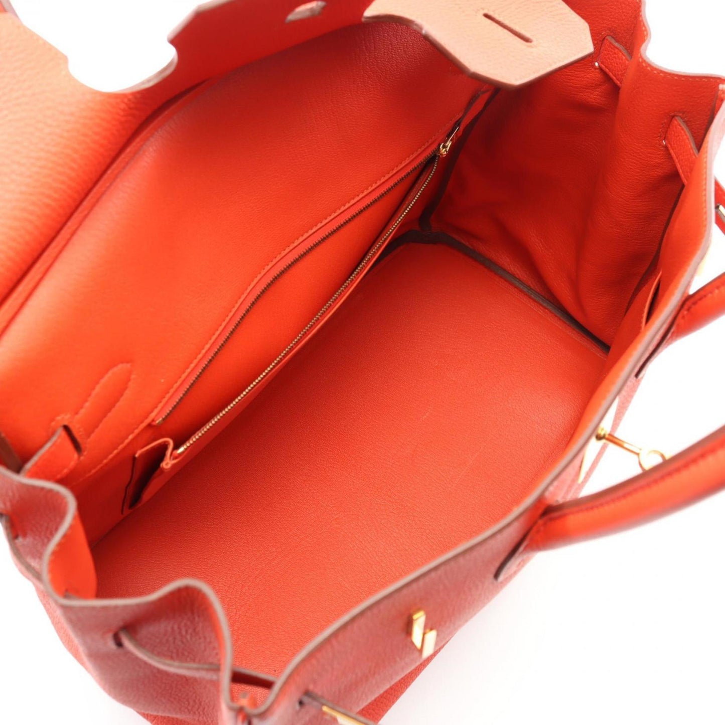 Hermès Red Leather Birkin 35