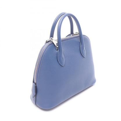 Hermès Blue Leather Bolide