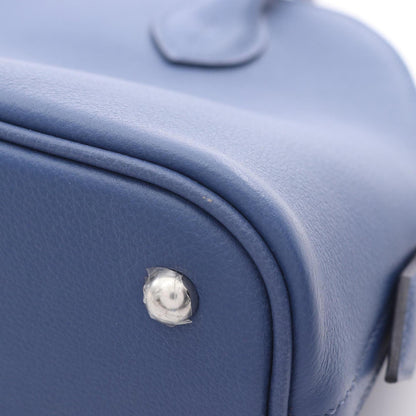 Hermès Blue Leather Bolide