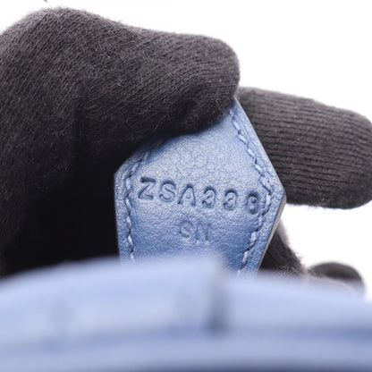 Hermès Blue Leather Bolide