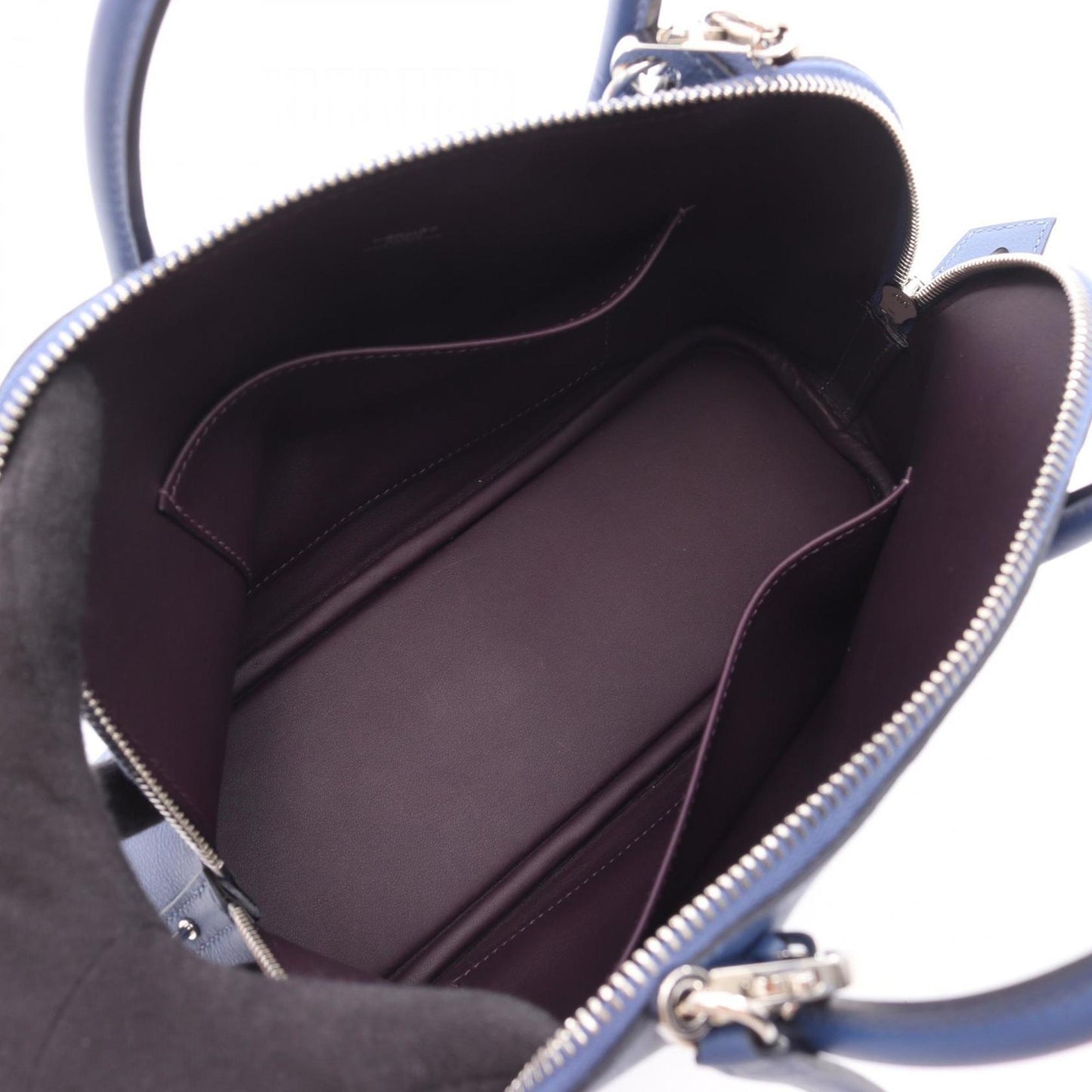 Hermès Blue Leather Bolide