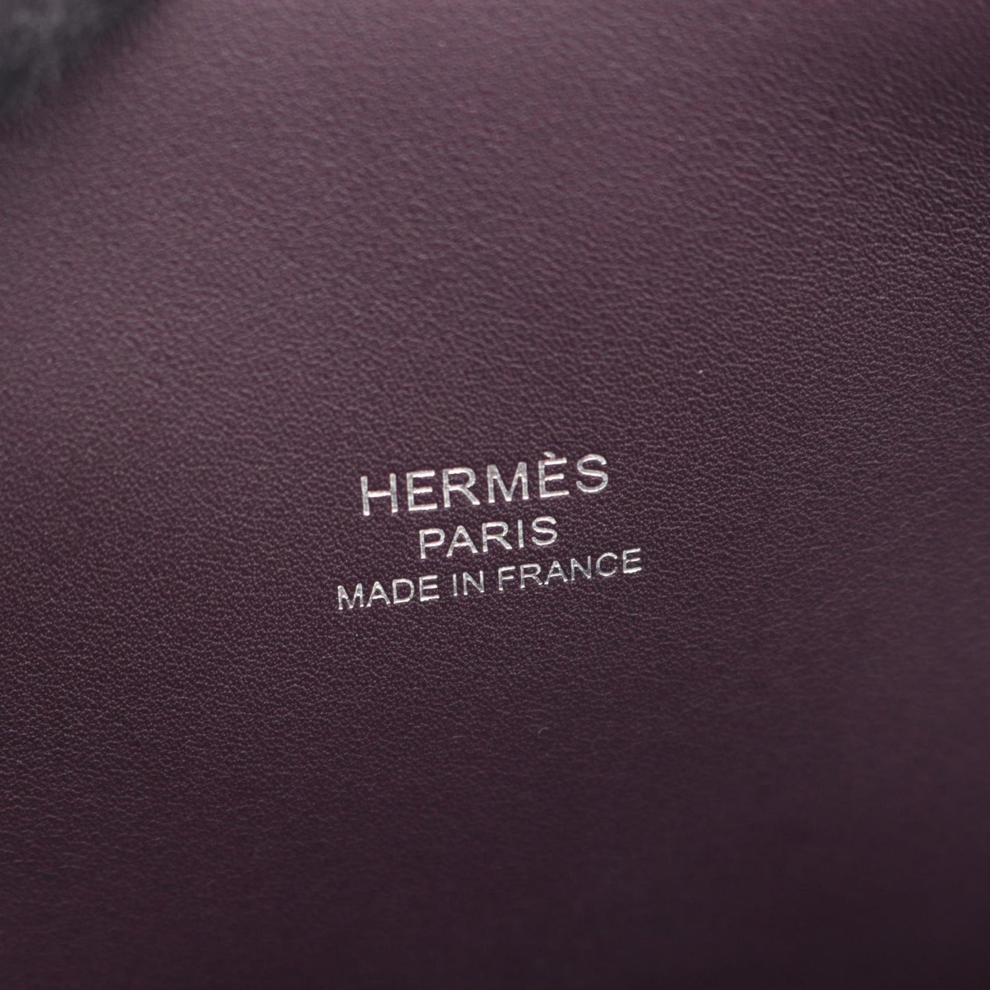 Hermès Blue Leather Bolide