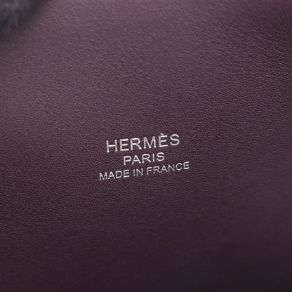 Hermès Blue Leather Bolide
