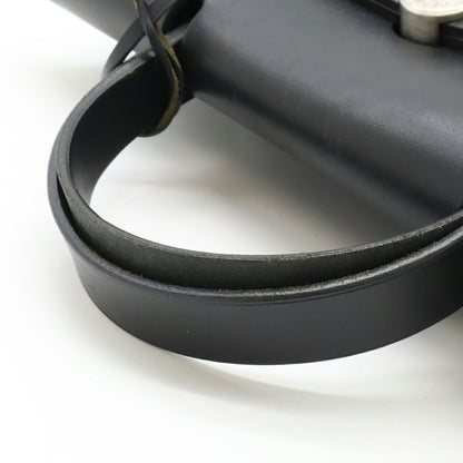 Hermès Black Canvas Herbag
