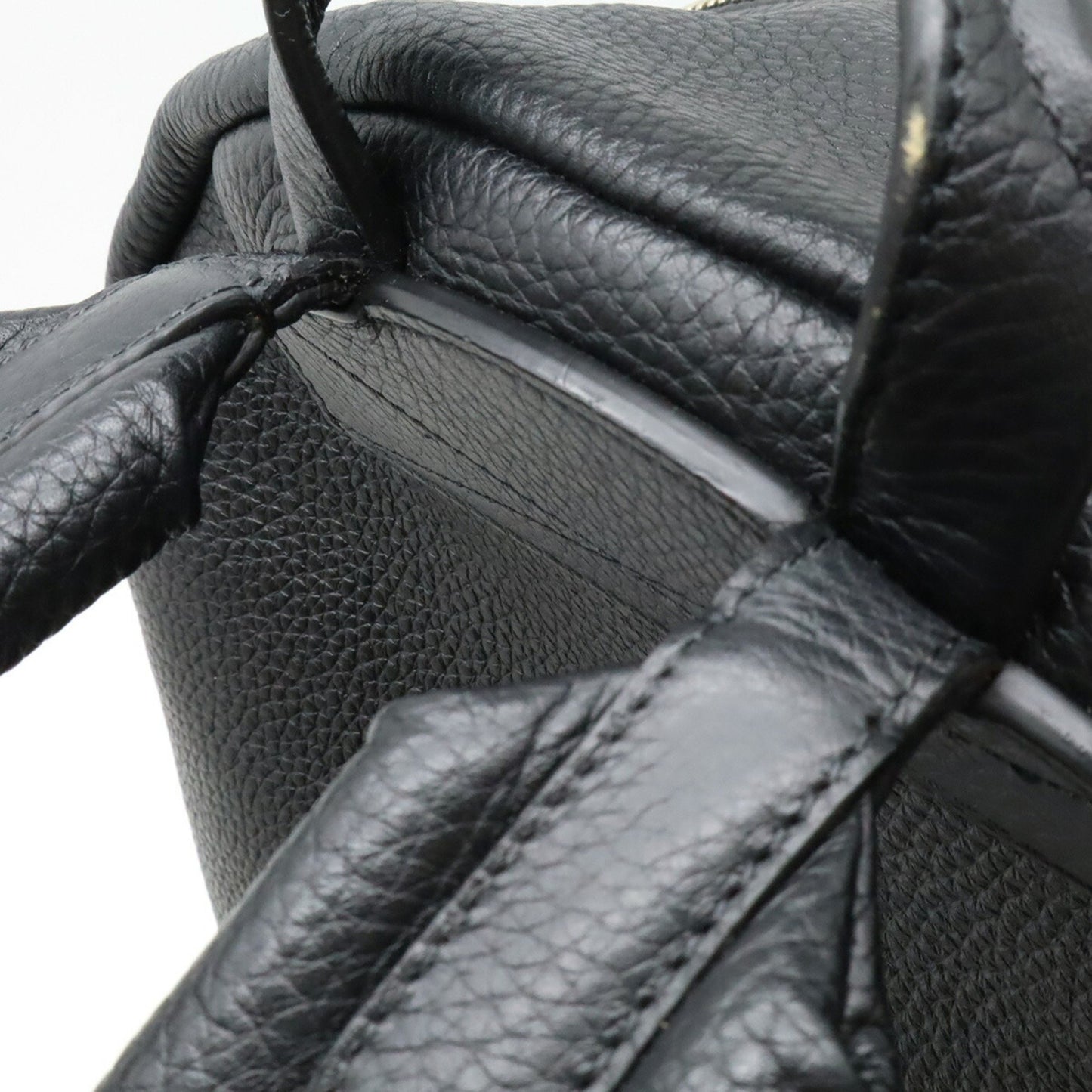 Louis Vuitton Black Leather Armand