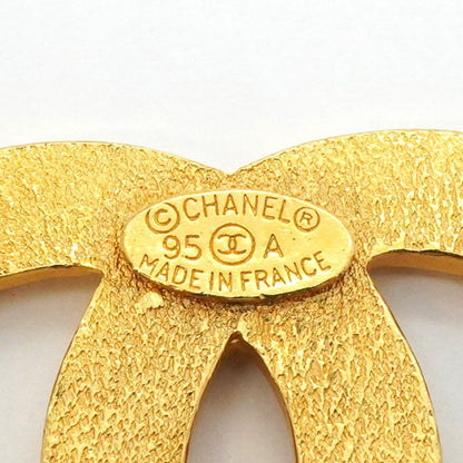Chanel Gold Gold Plated Coco Mark