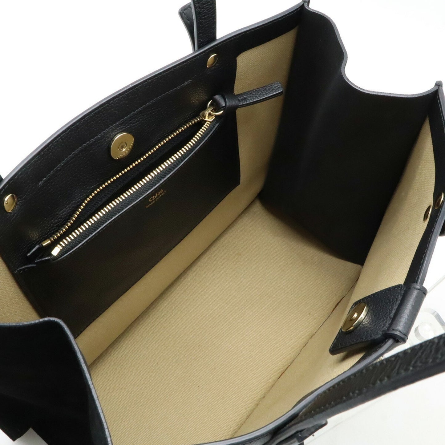 Chloé Black Leather Faye