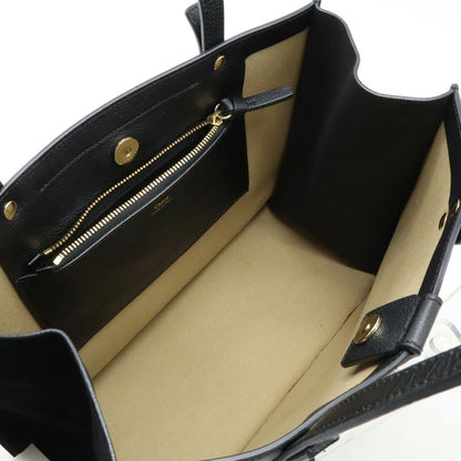 Chloé Black Leather Faye
