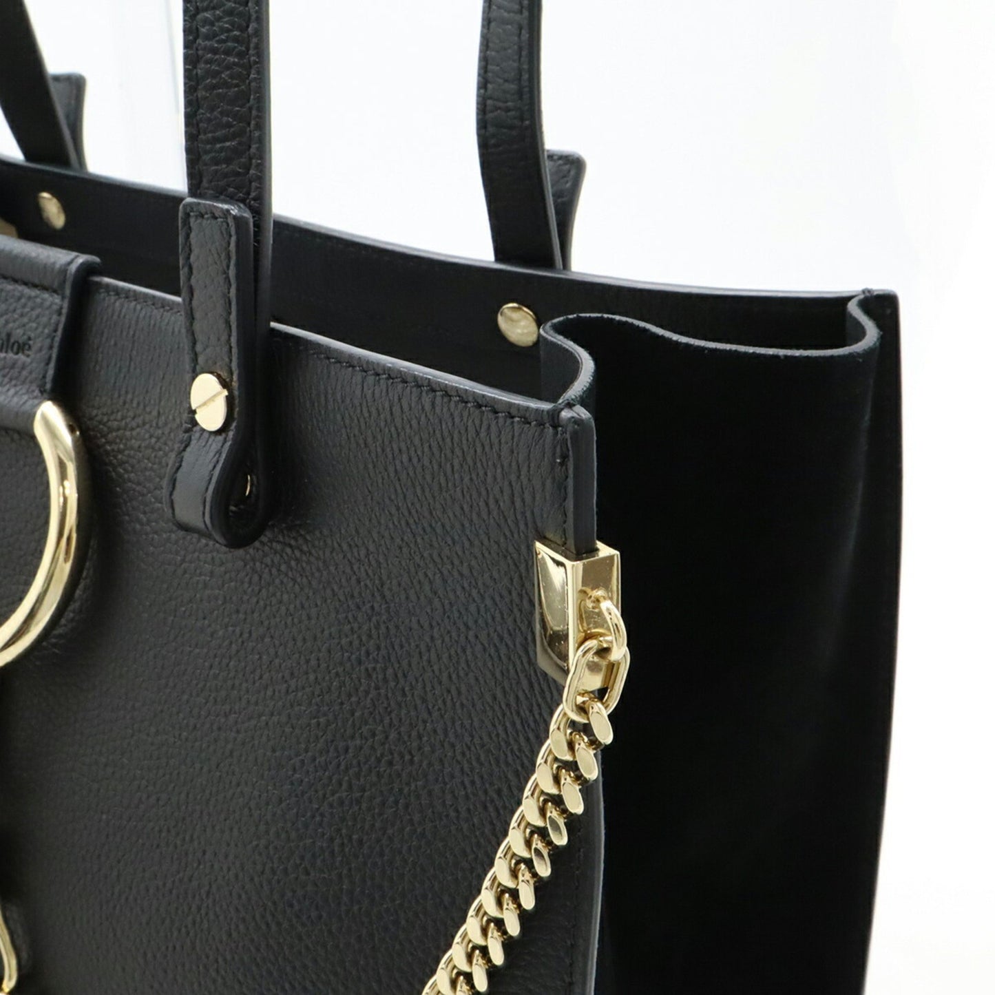 Chloé Black Leather Faye