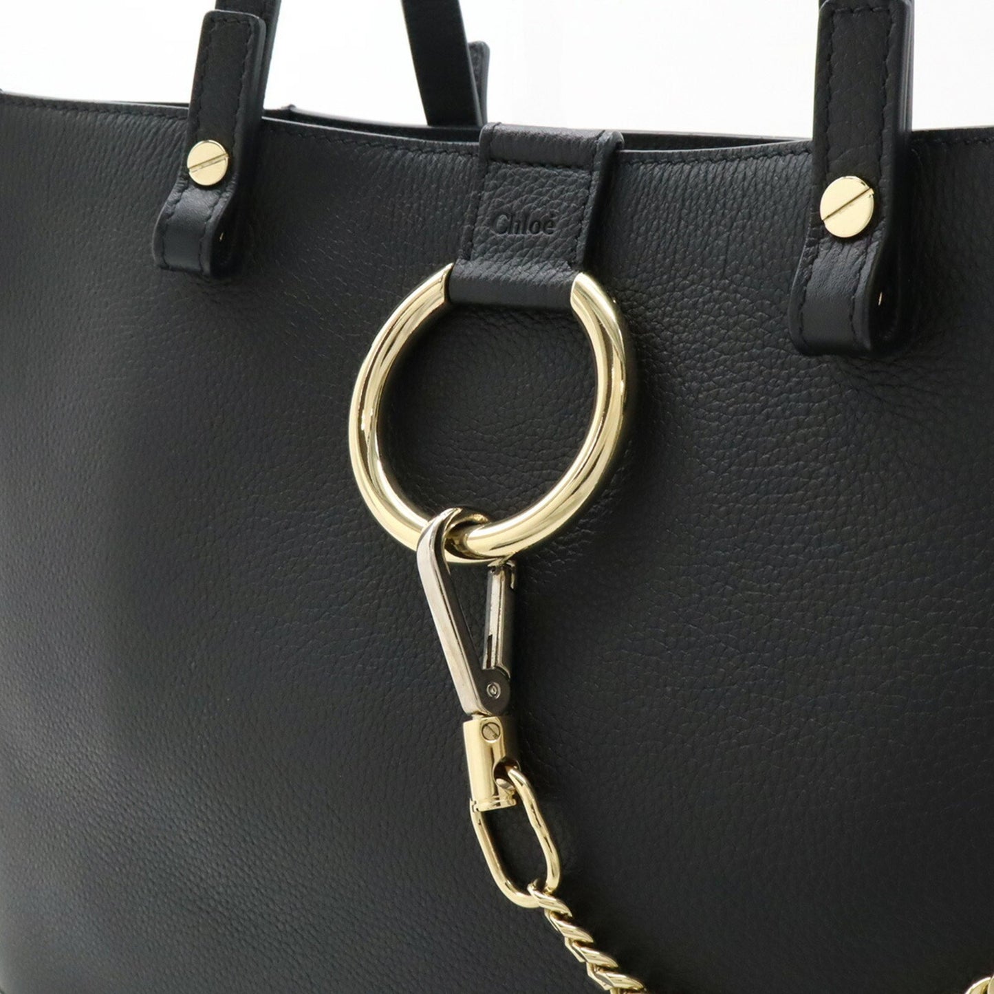 Chloé Black Leather Faye