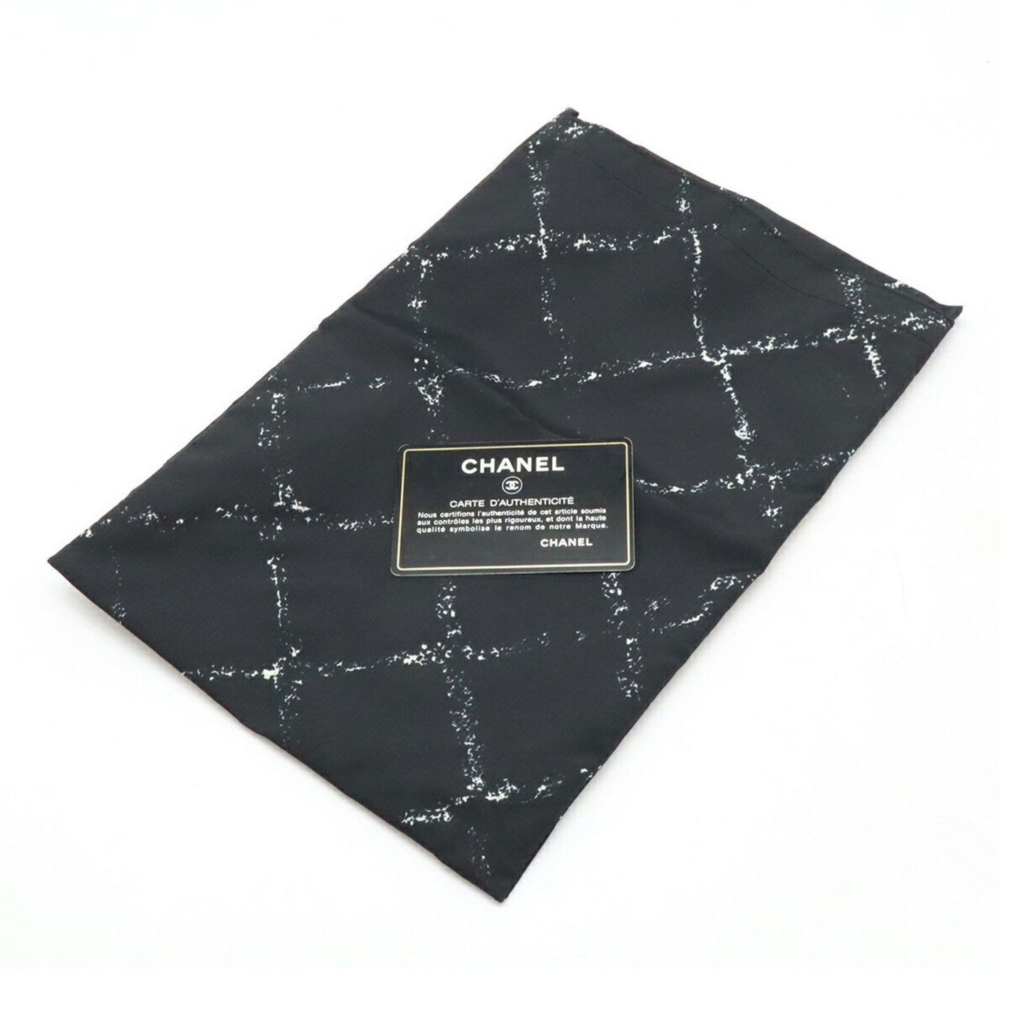 Chanel Black Synthetic Travel Line
