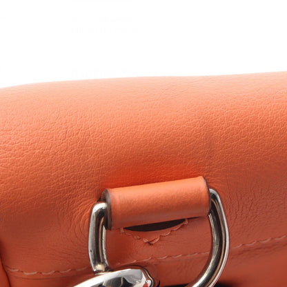 Hermès Orange Leather Berline