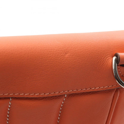 Hermès Orange Leather Berline