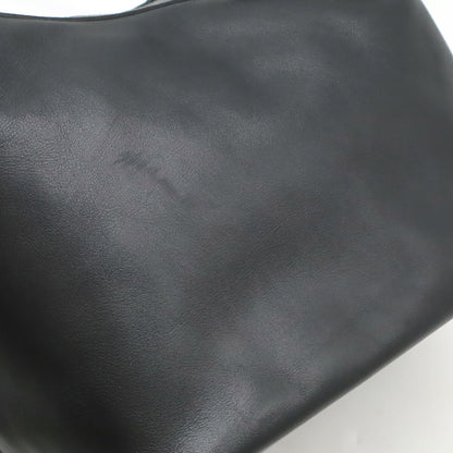 Gucci Black Leather Bamboo