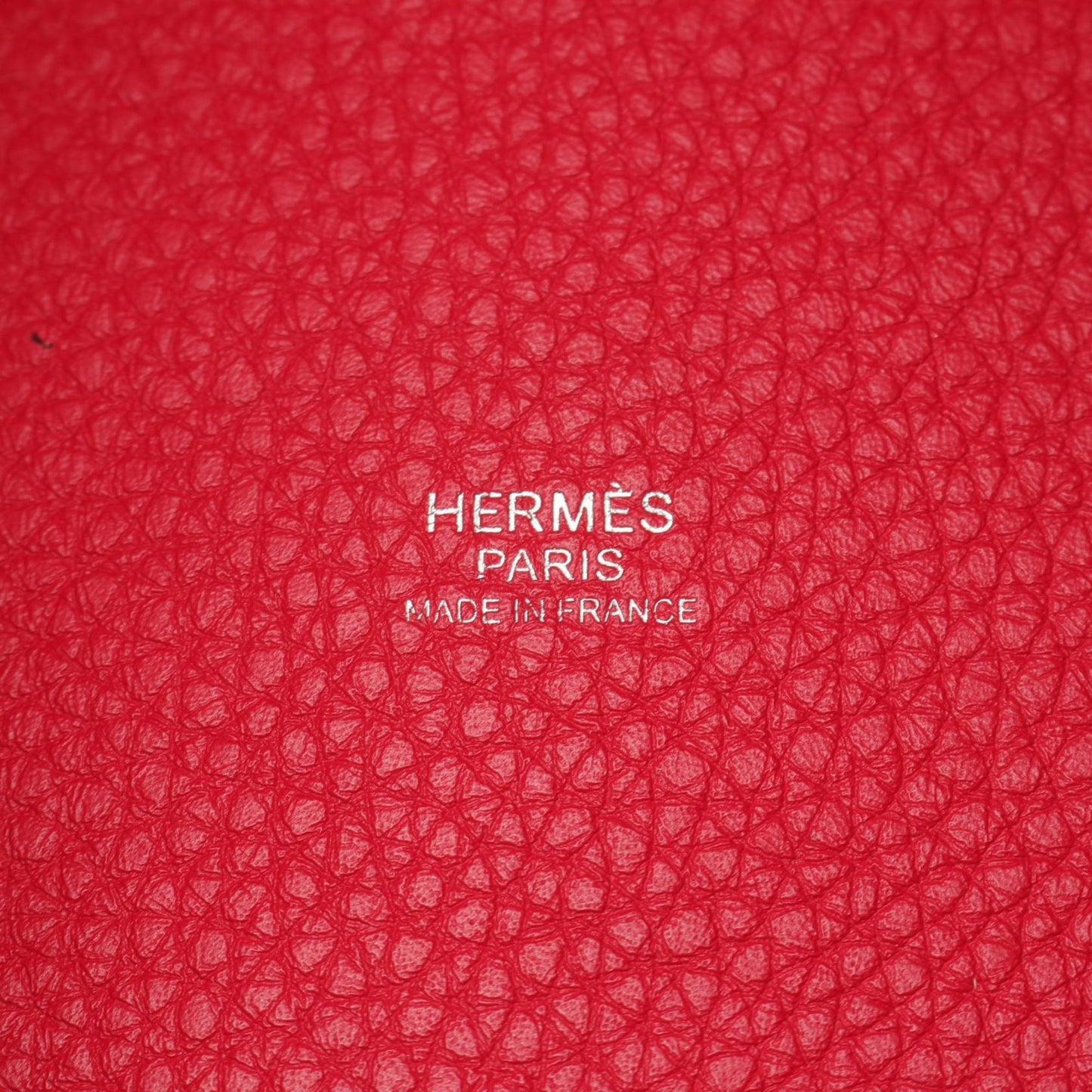 Hermès Brown Leather Picotin
