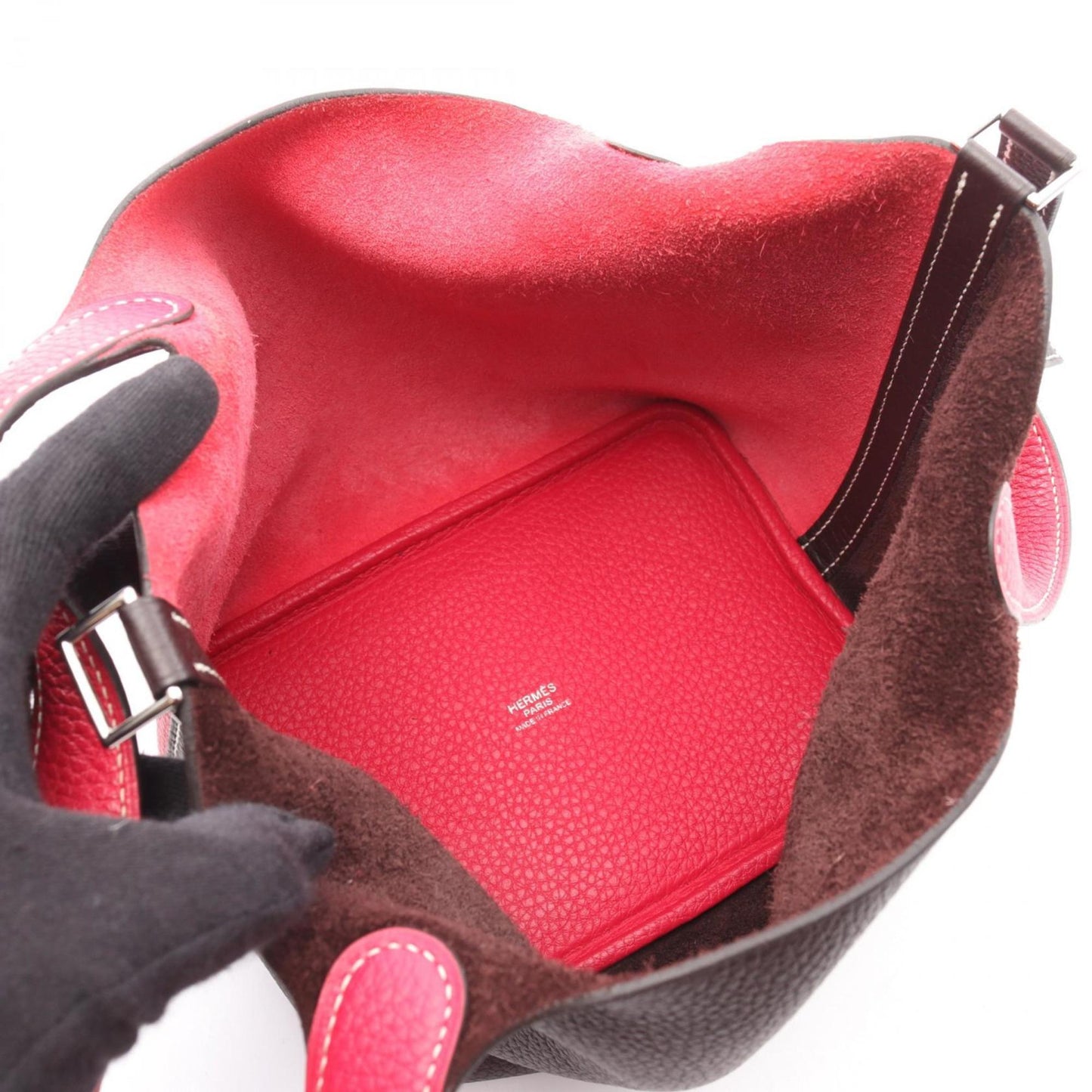 Hermès Brown Leather Picotin