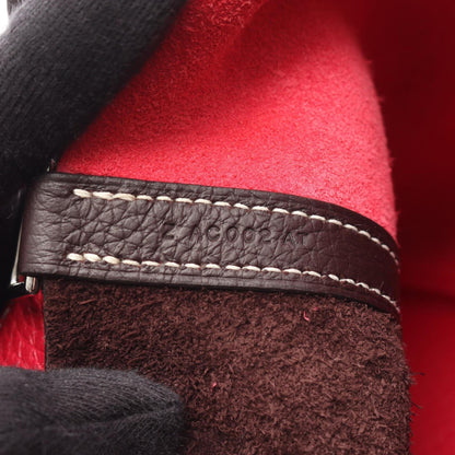 Hermès Brown Leather Picotin