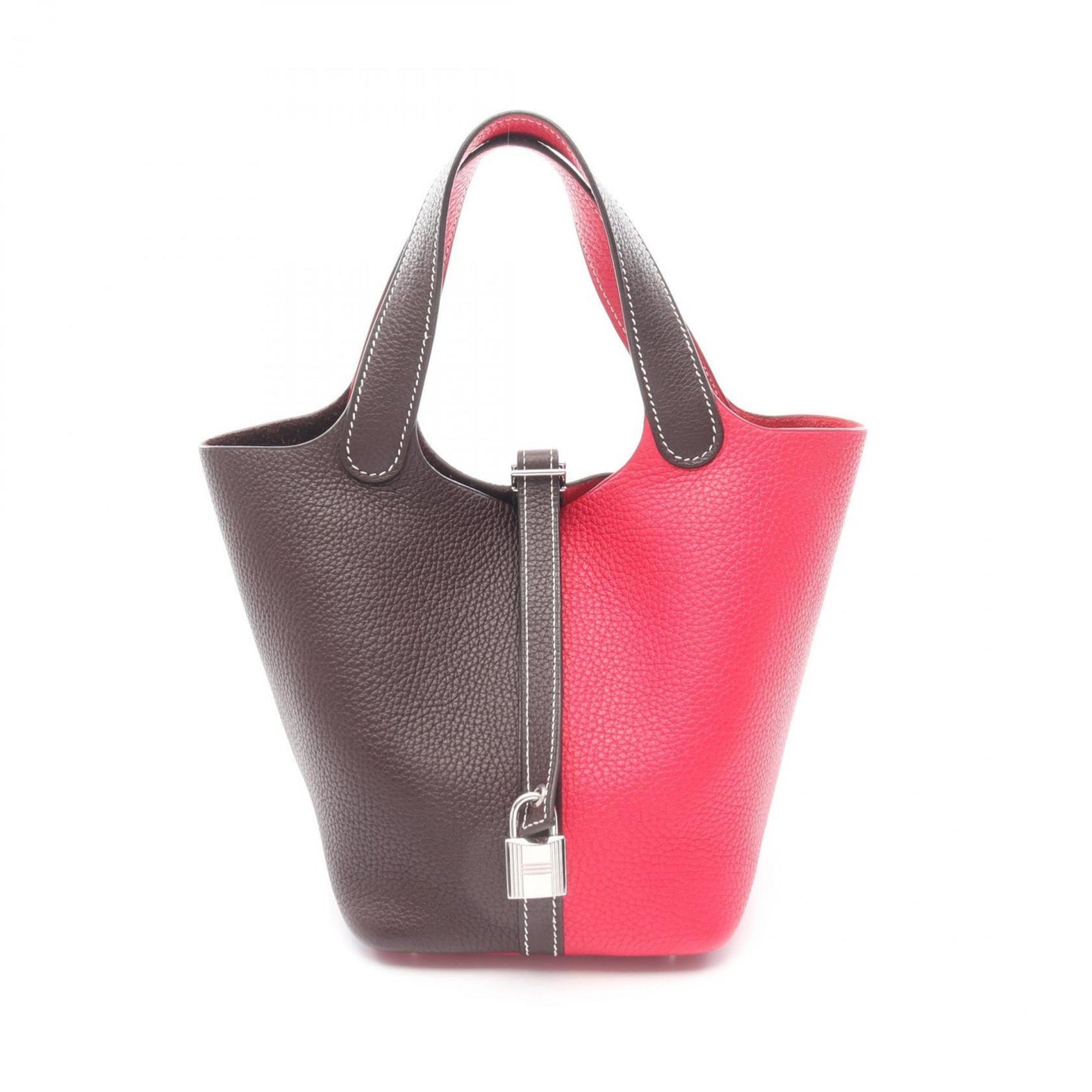 Hermès Brown Leather Picotin