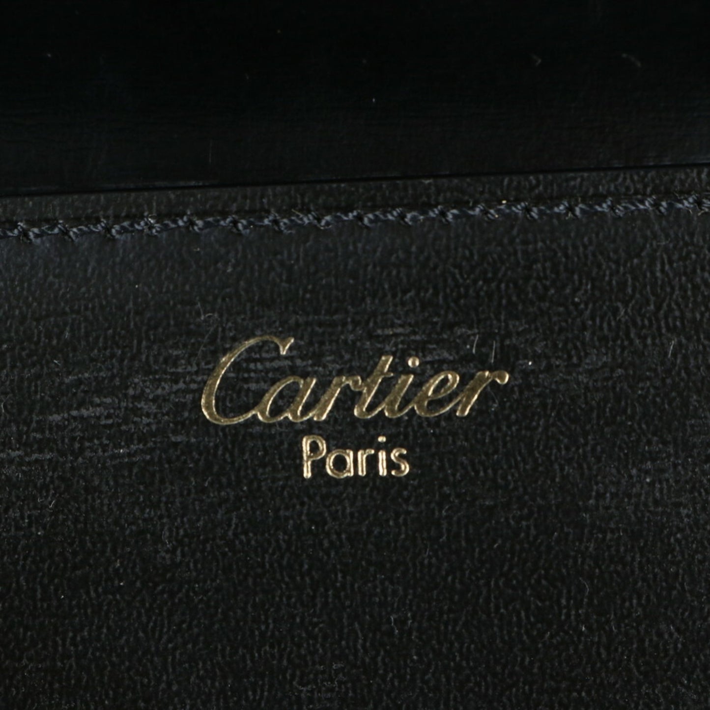 Cartier Black Leather Pasha