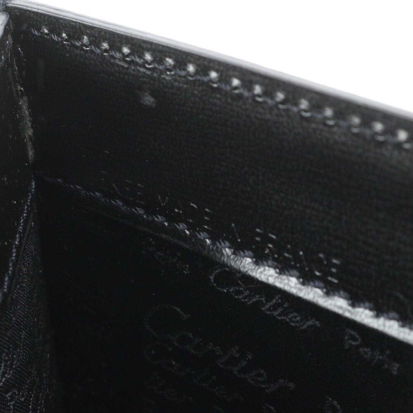 Cartier Black Leather Pasha