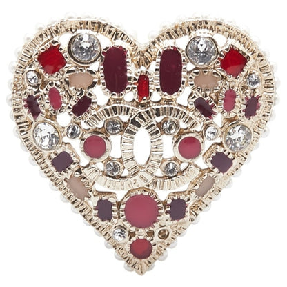 Hermès Gold Gold Plated Brooch