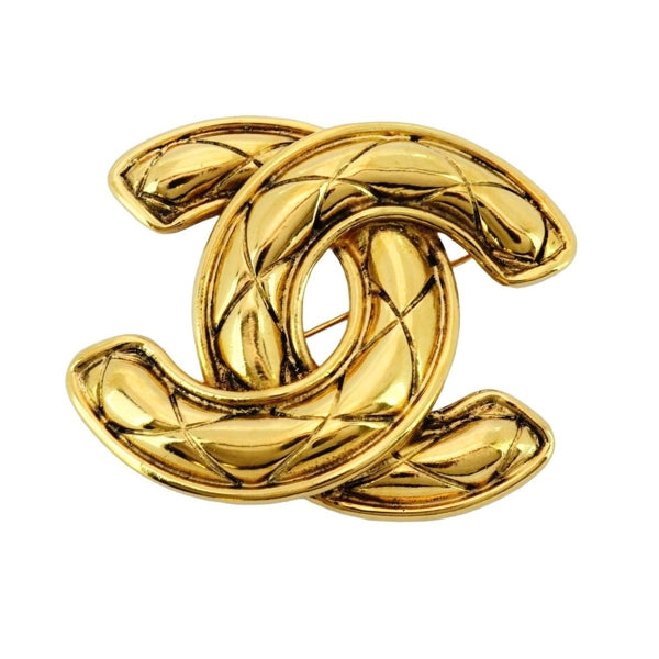 Dior Silver Metal Brooch