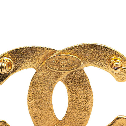 Chanel Gold Gold Plated Coco Mark