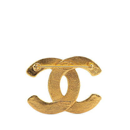 Chanel Gold Gold Plated Coco Mark