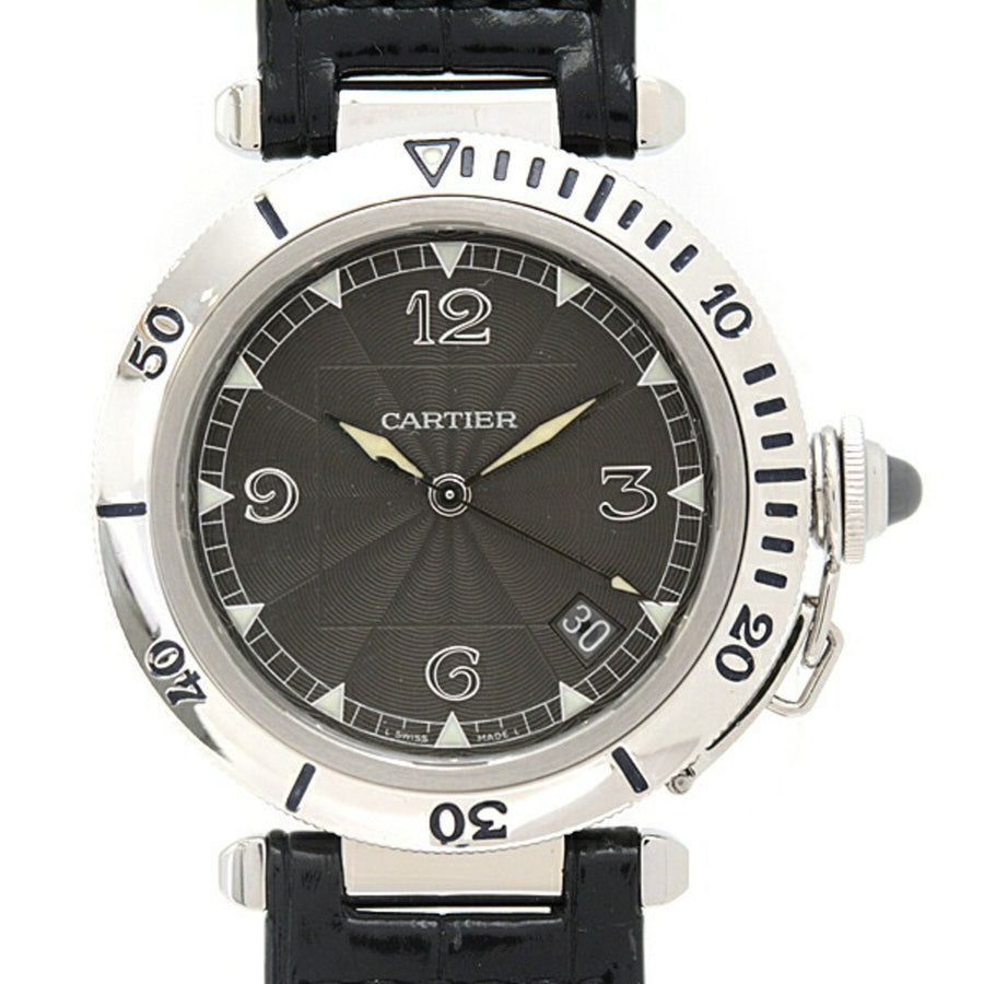 Cartier Black Steel Pasha
