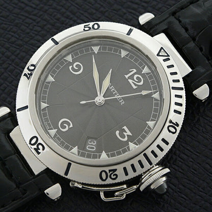 Cartier Black Steel Pasha