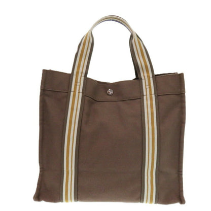 Hermès Brown Canvas Toto