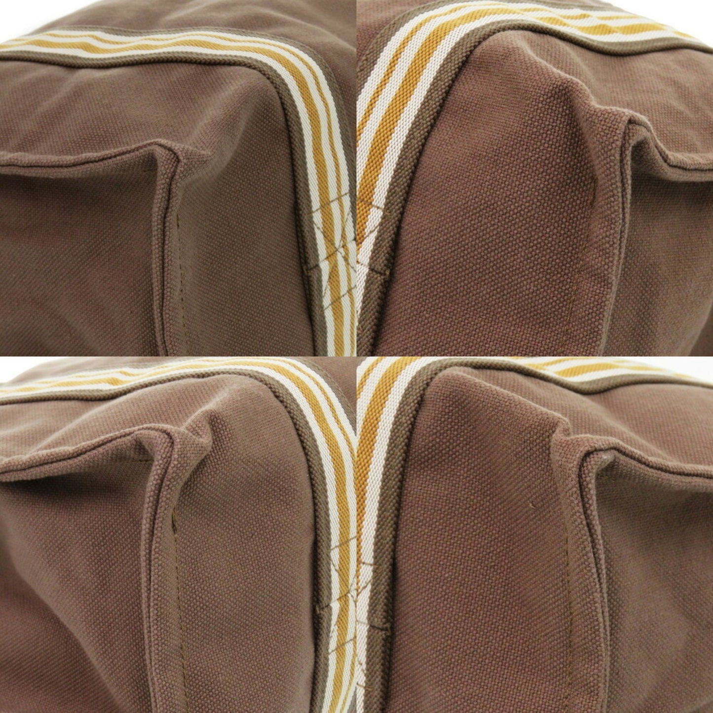 Hermès Brown Canvas Toto