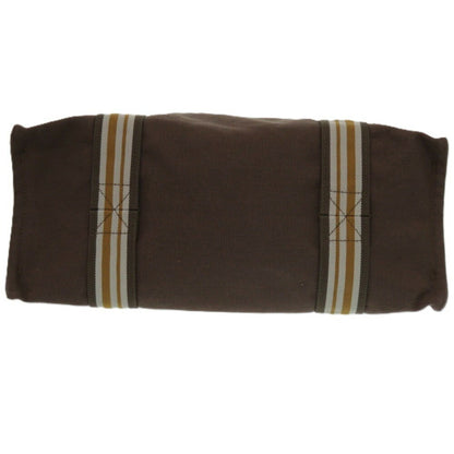 Hermès Brown Canvas Toto