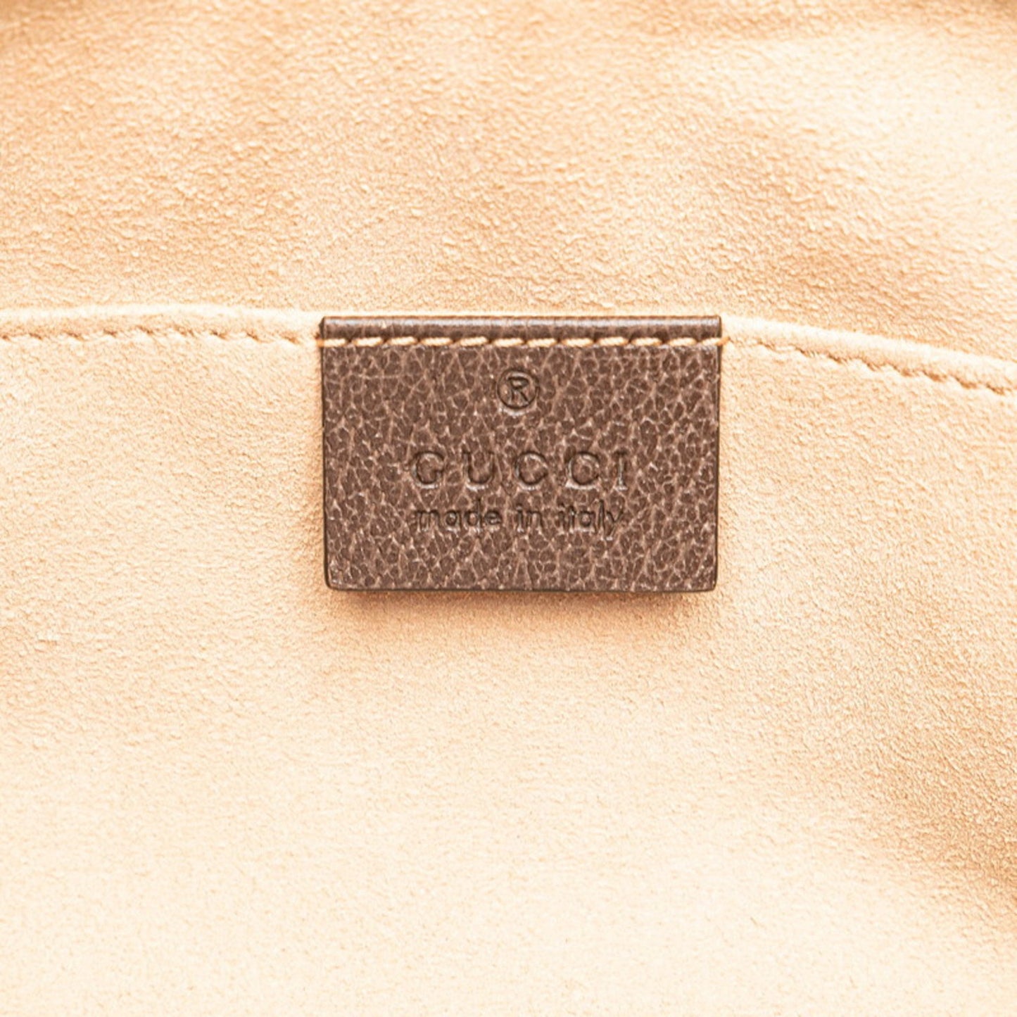 Gucci Brown Canvas, Leather Ophidia