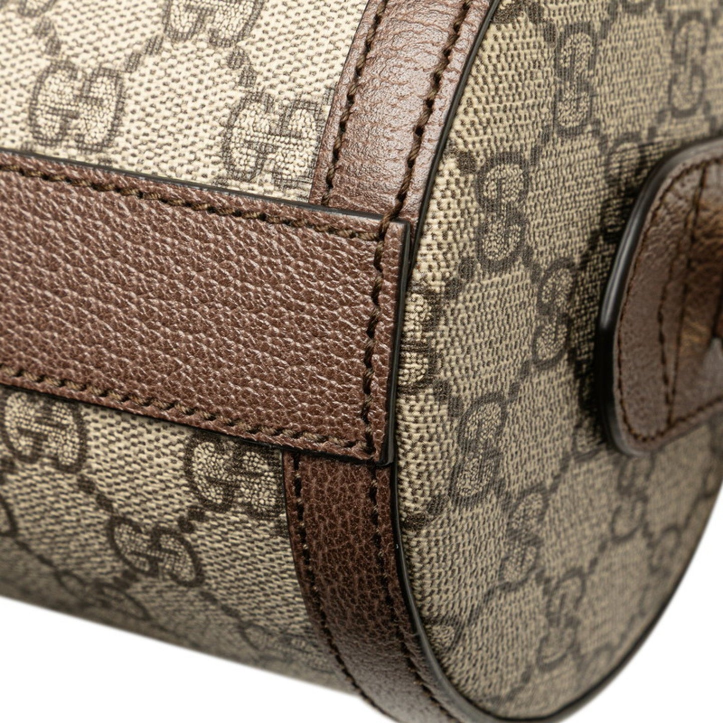 Gucci Brown Canvas, Leather Ophidia