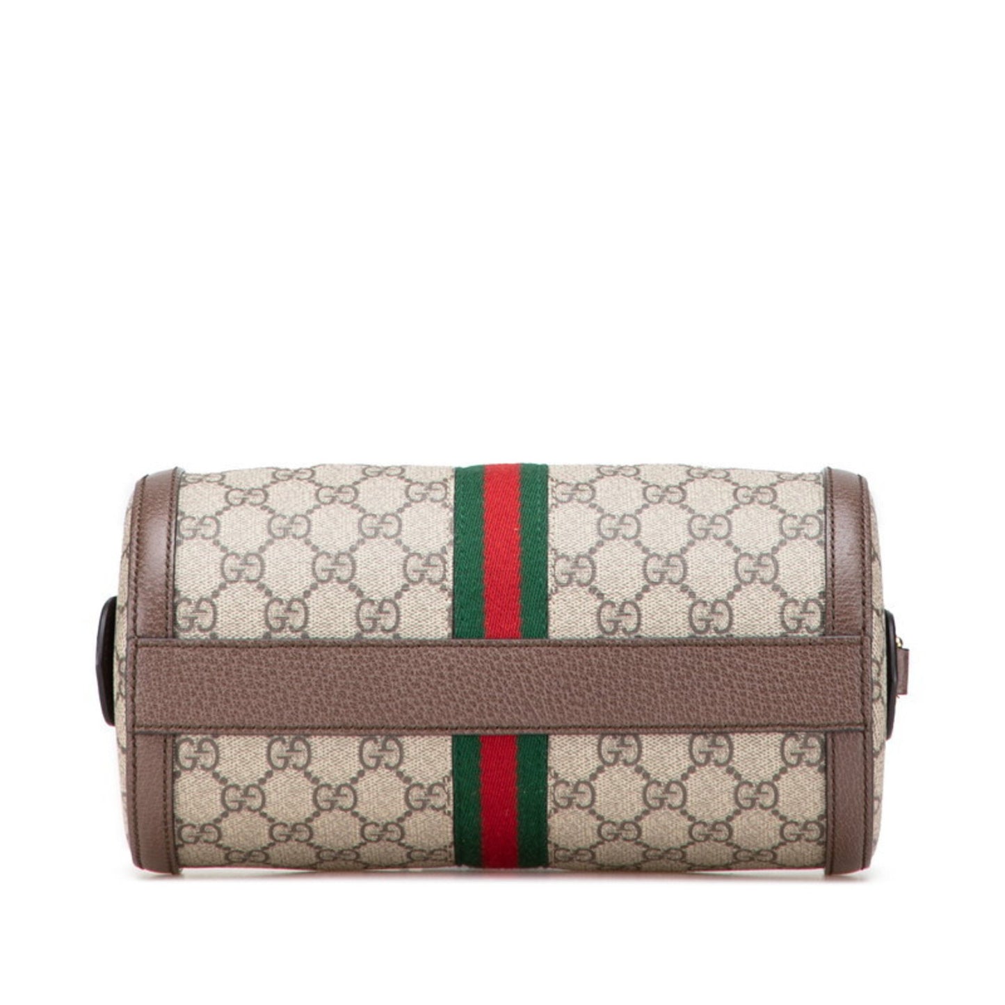 Gucci Brown Canvas, Leather Ophidia