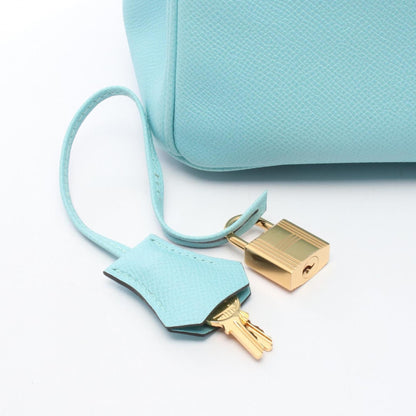 Hermès Blue Leather Birkin 30