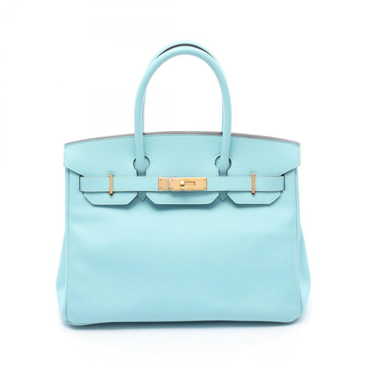 Hermès Blue Leather Birkin 30