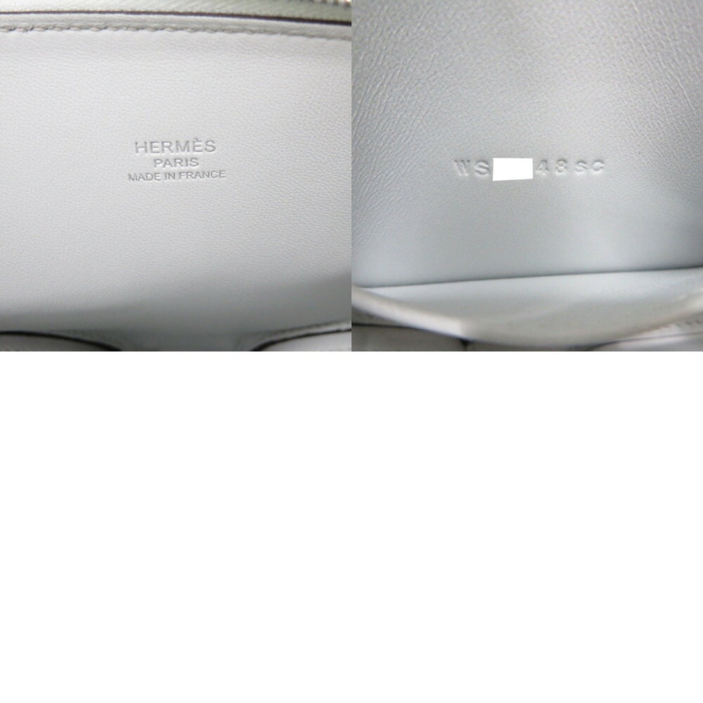 Hermès Blue Leather Bolide